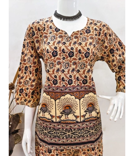 Generic Women's Cotton Jaipuri Printed 3-4th Sleeve Co ord Set (Multicolor) Generic Women's Cotton Jaipuri Printed 3-4th Sleeve Co ord Set (Multicolor)