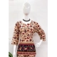 Generic Women's Cotton Jaipuri Printed 3-4th Sleeve Co ord Set (Multicolor) Generic Women's Cotton Jaipuri Printed 3-4th Sleeve Co ord Set (Multicolor)