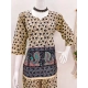 Generic Women's Cotton Jaipuri Printed 3-4th Sleeve Co ord Set (Multicolor) Generic Women's Cotton Jaipuri Printed 3-4th Sleeve Co ord Set (Multicolor)