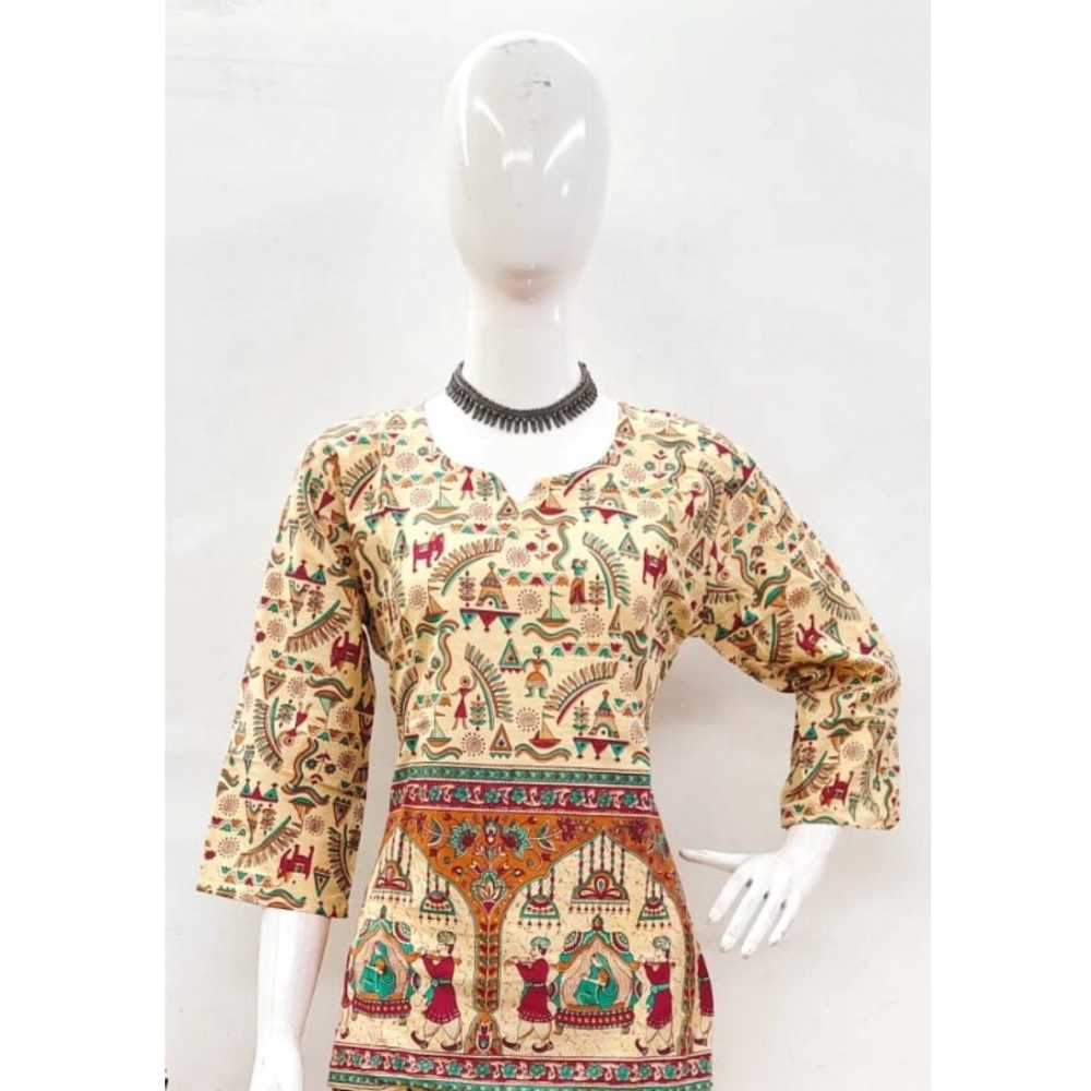Generic Women's Cotton Jaipuri Printed 3-4th Sleeve Co ord Set (Multicolor) Generic Women's Cotton Jaipuri Printed 3-4th Sleeve Co ord Set (Multicolor)