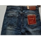Generic Men's Cotton Blended Solid Tapered Jeans (Blue) Generic Men's Cotton Blended Solid Tapered Jeans (Blue)