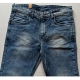 Generic Men's Cotton Blended Solid Tapered Jeans (Blue) Generic Men's Cotton Blended Solid Tapered Jeans (Blue)