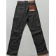 Generic Women's Cotton Blended Solid Cargo Straight Fit (Black)