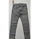 Generic Men's Cotton Blended Solid Tapered Jeans (Grey) Generic Men's Cotton Blended Solid Tapered Jeans (Grey)