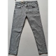 Generic Men's Cotton Blended Solid Tapered Jeans (Grey) Generic Men's Cotton Blended Solid Tapered Jeans (Grey)