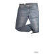 Generic Men's Cotton Blended Solid Tapered Jeans (Blue) Generic Men's Cotton Blended Solid Tapered Jeans (Blue)