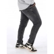 Generic Men's Cotton Blended Solid Plus Size Jeans (Grey) Generic Men's Cotton Blended Solid Plus Size Jeans (Grey)