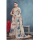Generic Women's Linen Floral Printed Saree With Unstitched Blouse 5.5Mtr (Beige) Generic Women's Linen Floral Printed Saree With Unstitched Blouse 5.5Mtr (Beige)