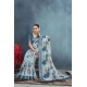 Generic Women's Linen Floral Printed Saree With Unstitched Blouse 5.5Mtr (Grey) Generic Women's Linen Floral Printed Saree With Unstitched Blouse 5.5Mtr (Grey)