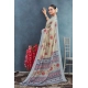 Generic Women's Linen Floral Printed Saree With Unstitched Blouse 5.5Mtr (Beige) Generic Women's Linen Floral Printed Saree With Unstitched Blouse 5.5Mtr (Beige)