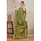 Generic Women's Silk Blend Floral Printed Saree With Unstitched Blouse 5.5Mtr (Green) Generic Women's Silk Blend Floral Printed Saree With Unstitched Blouse 5.5Mtr (Green)