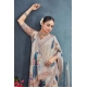 Generic Women's Linen Floral Printed Saree With Unstitched Blouse 5.5Mtr (Beige) Generic Women's Linen Floral Printed Saree With Unstitched Blouse 5.5Mtr (Beige)