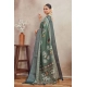 Generic Women's Crepe Silk Printed Saree With Unstitched Blouse 5.5Mtr (Green) Generic Women's Crepe Silk Printed Saree With Unstitched Blouse 5.5Mtr (Green)