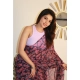 Generic Women's Georgette Printed Saree With Unstitched Blouse 5.5Mtr (Pink) Generic Women's Georgette Printed Saree With Unstitched Blouse 5.5Mtr (Pink)