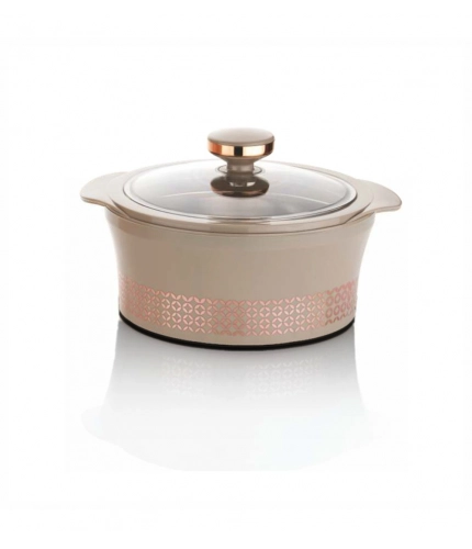 Generic Plastic Casserole Crystal 2500ML (Assorted)