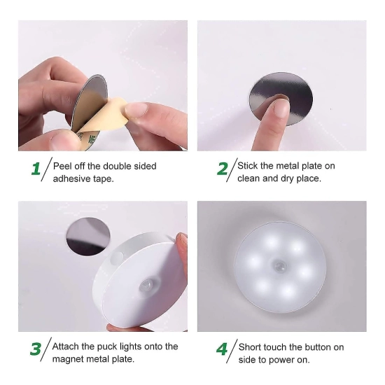 Generic Plastic Motion Sensor Light (White)