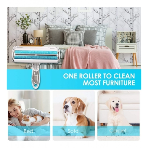 Plastic Dog Hair Remover Roller (Blue) Plastic Dog Hair Remover Roller (Blue)
