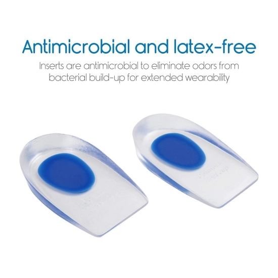 Generic Silicon Silicon Heel Pad (Blue)