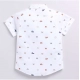Generic Boy's Cotton Blend Printed Short Sleeve Shirt (White) Generic Boy's Cotton Blend Printed Short Sleeve Shirt (White)