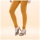 Generic Women's Cotton Blended Solid Churidar leggings (Mustard Yellow) Generic Women's Cotton Blended Solid Churidar leggings (Mustard Yellow)