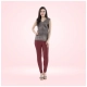 Generic Women's Cotton Blended Solid Churidar leggings (Maroon) Generic Women's Cotton Blended Solid Churidar leggings (Maroon)
