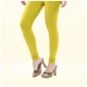 Generic Women's Cotton Blended Solid Churidar leggings (Lemon Yellow) Generic Women's Cotton Blended Solid Churidar leggings (Lemon Yellow)