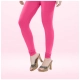 Generic Women's Cotton Blended Solid Churidar leggings (Dark Pink) Generic Women's Cotton Blended Solid Churidar leggings (Dark Pink)