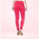 Generic Women's Cotton Blended Solid Churidar leggings (Pink)