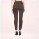 Generic Women's Cotton Blended Solid Ankle legging (Brown) Generic Women's Cotton Blended Solid Ankle legging (Brown)