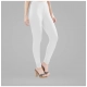 Generic Women's Cotton Blended Solid Churidar leggings (White) Generic Women's Cotton Blended Solid Churidar leggings (White)