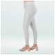 Generic Women's Cotton Blended Solid Shimmer Ankle leggings (Silver) Generic Women's Cotton Blended Solid Shimmer Ankle leggings (Silver)