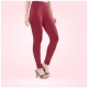 Generic Women's Cotton Blended Solid Churidar leggings (Red Maroon) Generic Women's Cotton Blended Solid Churidar leggings (Red Maroon)