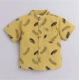 Generic Boy's Cotton Blend Printed Short Sleeve Shirt and Shorts Set (Yellow) Generic Boy's Cotton Blend Printed Short Sleeve Shirt and Shorts Set (Yellow)