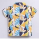 Generic Boy's Lycra Blend Printed Short Sleeve Shirt and Shorts Set (MultiColor) Generic Boy's Lycra Blend Printed Short Sleeve Shirt and Shorts Set (MultiColor)