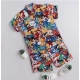 Generic Boy's Lycra Blend Printed Short Sleeve Shirt and Shorts Set (MultiColor) Generic Boy's Lycra Blend Printed Short Sleeve Shirt and Shorts Set (MultiColor)