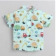 Generic Boy's Cotton Blend Printed Short Sleeve Shirt and Shorts Set (MultiColor) Generic Boy's Cotton Blend Printed Short Sleeve Shirt and Shorts Set (MultiColor)