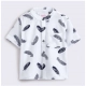 Generic Boy's Cotton Blend Printed Short Sleeve Shirt and Shorts Set (White) Generic Boy's Cotton Blend Printed Short Sleeve Shirt and Shorts Set (White)