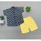 Generic Boy's Cotton Blend Printed Short Sleeve Shirt and Shorts Set (MultiColor) Generic Boy's Cotton Blend Printed Short Sleeve Shirt and Shorts Set (MultiColor)