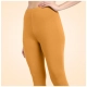 Generic Women's Cotton Blended Solid Ankle legging (Mustard Yellow) Generic Women's Cotton Blended Solid Ankle legging (Mustard Yellow)
