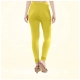 Generic Women's Cotton Blended Solid Churidar leggings (Lemon Yellow) Generic Women's Cotton Blended Solid Churidar leggings (Lemon Yellow)
