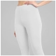 Generic Women's Cotton Blended Solid Ankle legging (White) Generic Women's Cotton Blended Solid Ankle legging (White)