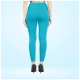 Generic Women's Cotton Blended Solid Ankle legging (Turquoise Blue) Generic Women's Cotton Blended Solid Ankle legging (Turquoise Blue)