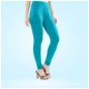 Generic Women's Cotton Blended Solid Churidar leggings (Turquoise Blue) Generic Women's Cotton Blended Solid Churidar leggings (Turquoise Blue)