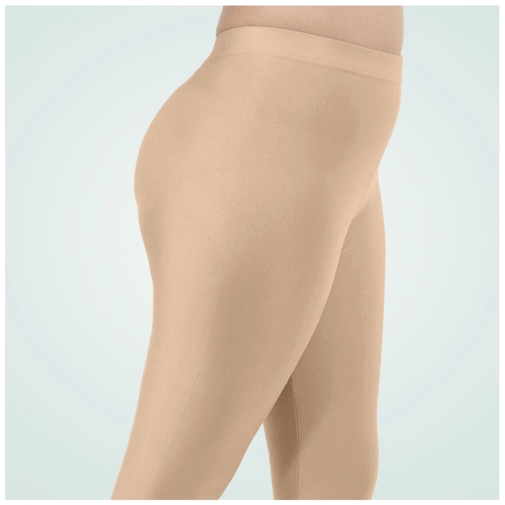 Generic Women's Cotton Blended Solid Shimmer Ankle leggings (Sandal) Generic Women's Cotton Blended Solid Shimmer Ankle leggings (Sandal)