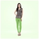 Generic Women's Cotton Blended Solid Churidar leggings (Pista Green) Generic Women's Cotton Blended Solid Churidar leggings (Pista Green)