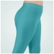 Generic Women's Cotton Blended Solid Shimmer Ankle leggings (Blue) Generic Women's Cotton Blended Solid Shimmer Ankle leggings (Blue)