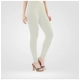 Generic Women's Cotton Blended Solid Churidar leggings (White) Generic Women's Cotton Blended Solid Churidar leggings (White)