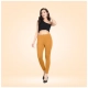 Generic Women's Cotton Blended Solid Ankle legging (Mustard Yellow) Generic Women's Cotton Blended Solid Ankle legging (Mustard Yellow)