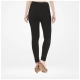 Generic Women's Cotton Blended Solid Churidar leggings (Black)