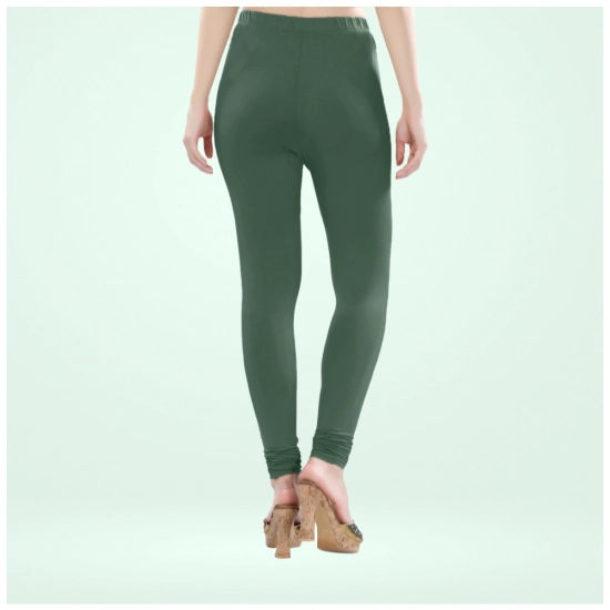 Generic Women's Cotton Blended Solid Churidar leggings (Bottle Green) Generic Women's Cotton Blended Solid Churidar leggings (Bottle Green)